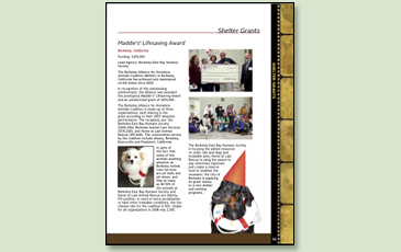 Page2Maddie's Fund FY2008-09 Annual Report